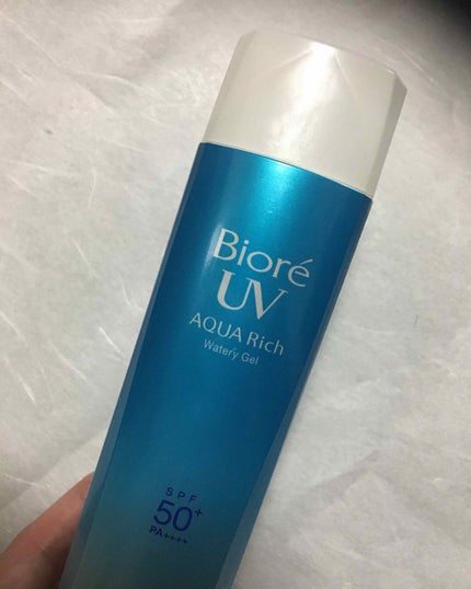 ビオレUV アクアリッチウォータリージェル /ビオレ/日焼け止め・UVケアを使ったクチコミ(1枚目)