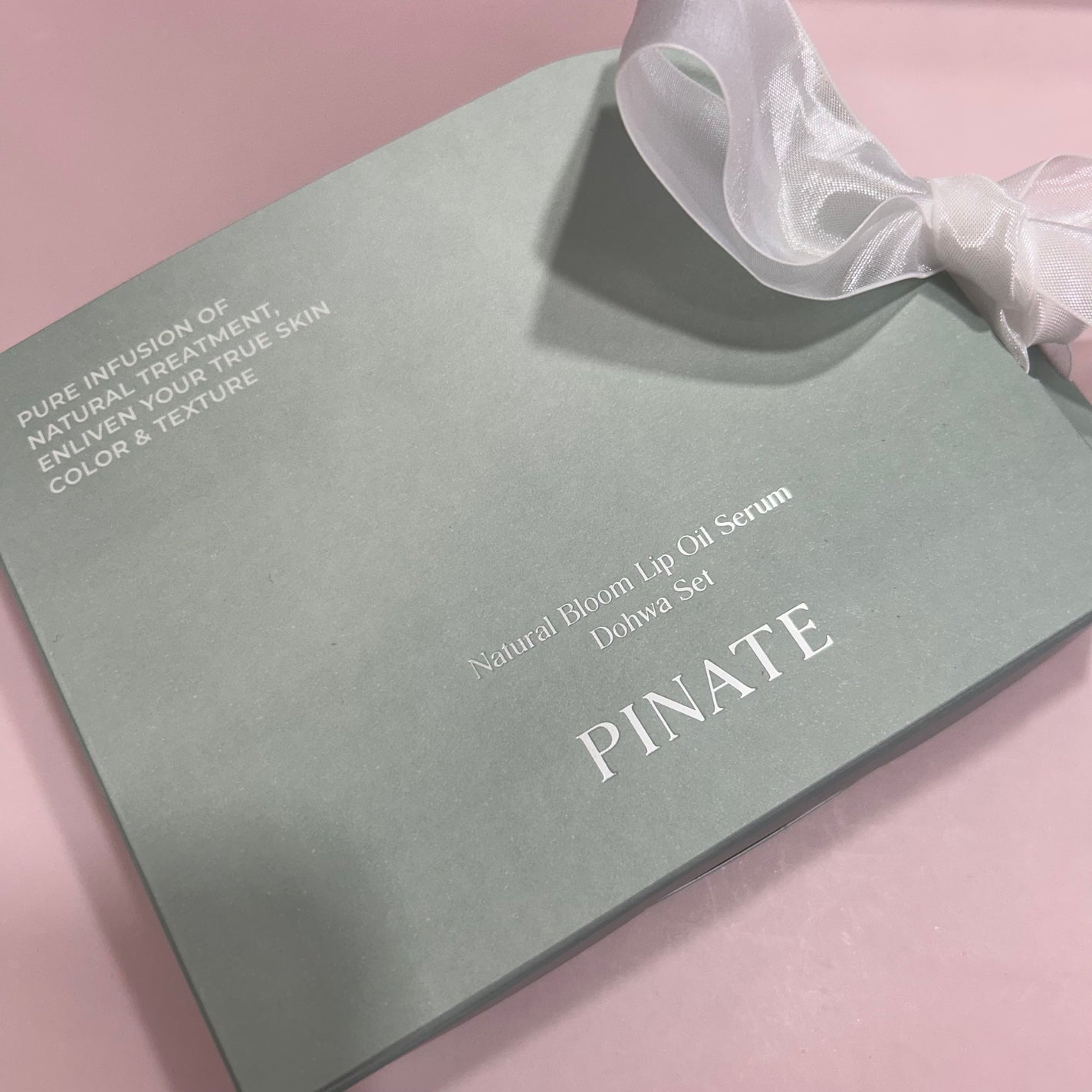 ナチュラルブルームリップオイルセラム 3色セット/PINATE/リップグロスを使ったクチコミ(2枚目)