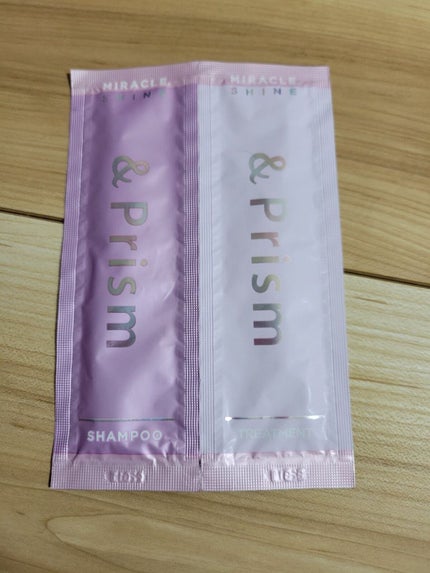ミラクル シャイン シャンプー/ヘアトリートメント/&Prism/市販シャンプーを使ったクチコミ(1枚目)