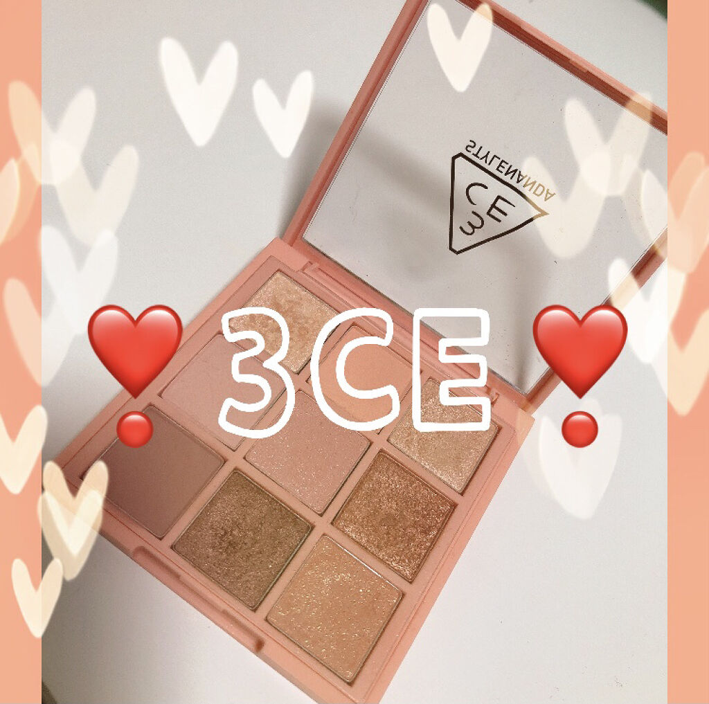 3CE マルチアイカラーパレット/3CE/アイシャドウパレットを使ったクチコミ（1枚目）