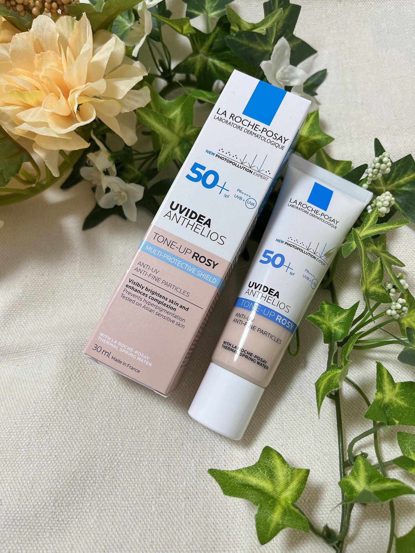 UVイデア XL プロテクショントーンアップ ローズ/ラ ロッシュ ポゼ/日焼け止めクリームを使ったクチコミ(7枚目)