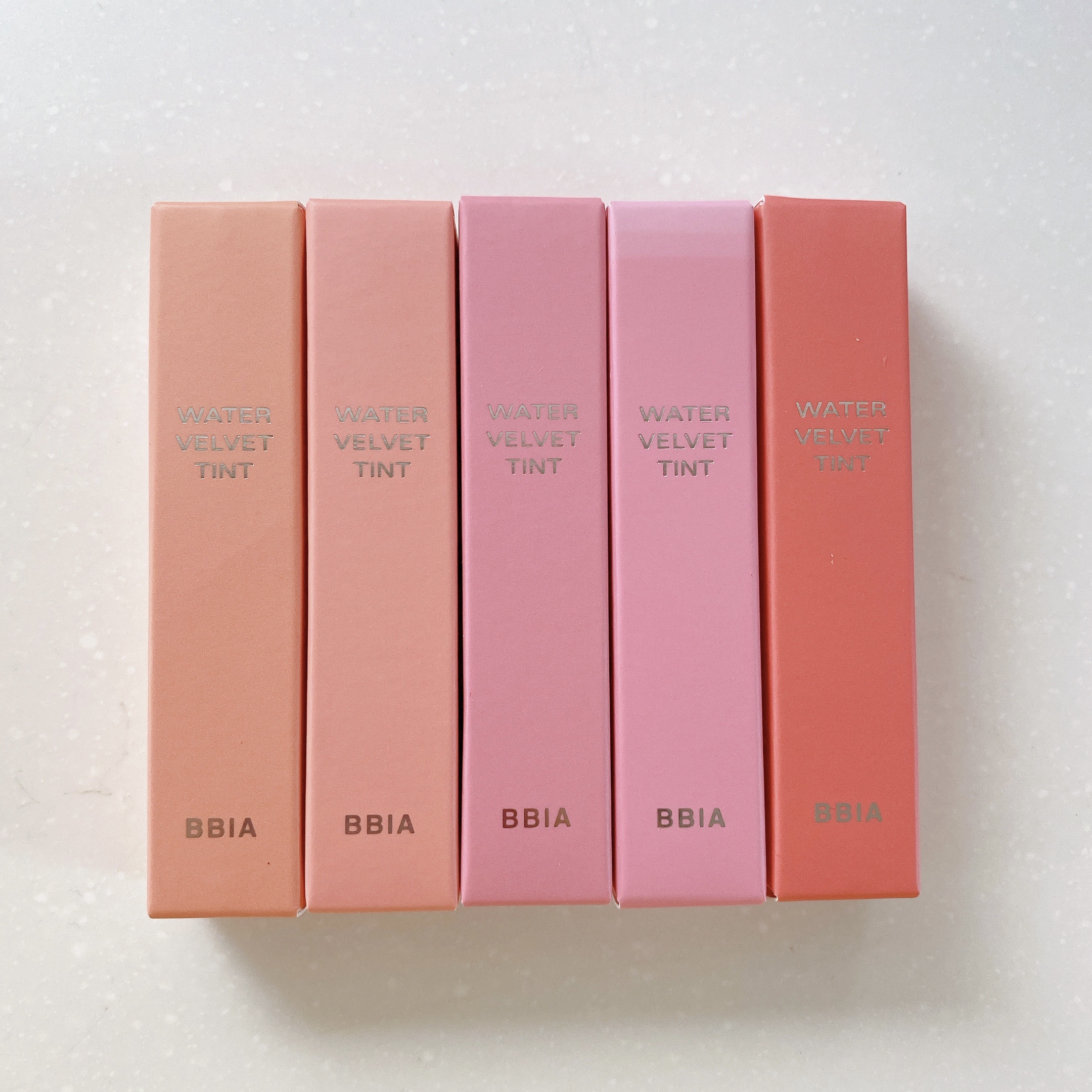 ウォーターベルベットティント 02 ピーチパステル/BBIA/リップティントを使ったクチコミ（2枚目）