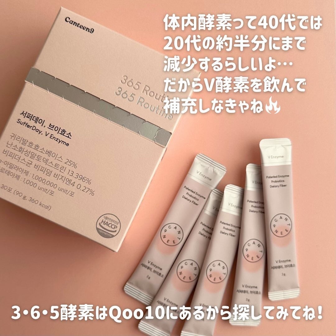 サファーデイ V酵素/canteen9/ボディサプリメントを使ったクチコミ(5枚目)