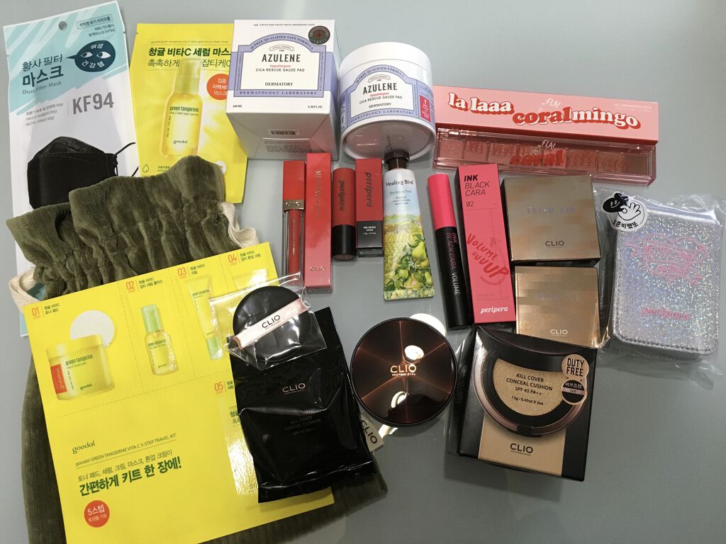CLUBCLIO 2020summer福袋/CLIO/メイクアップキットを使ったクチコミ（2枚目）