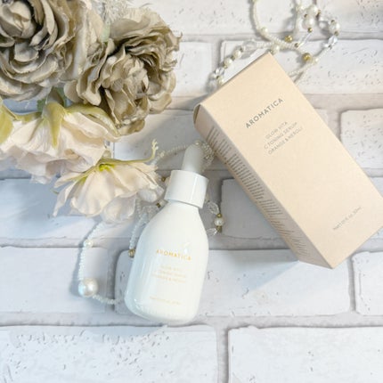 グロービタCトーニングセラム/AROMATICA/美容液を使ったクチコミ(2枚目)