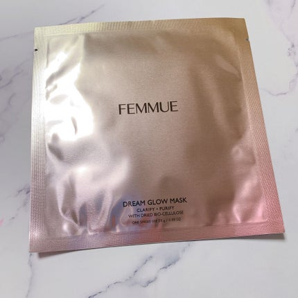 ドリームグロウマスク CP(肌引き締め・ブースター)/FEMMUE/シートマスク・パックを使ったクチコミ(1枚目)