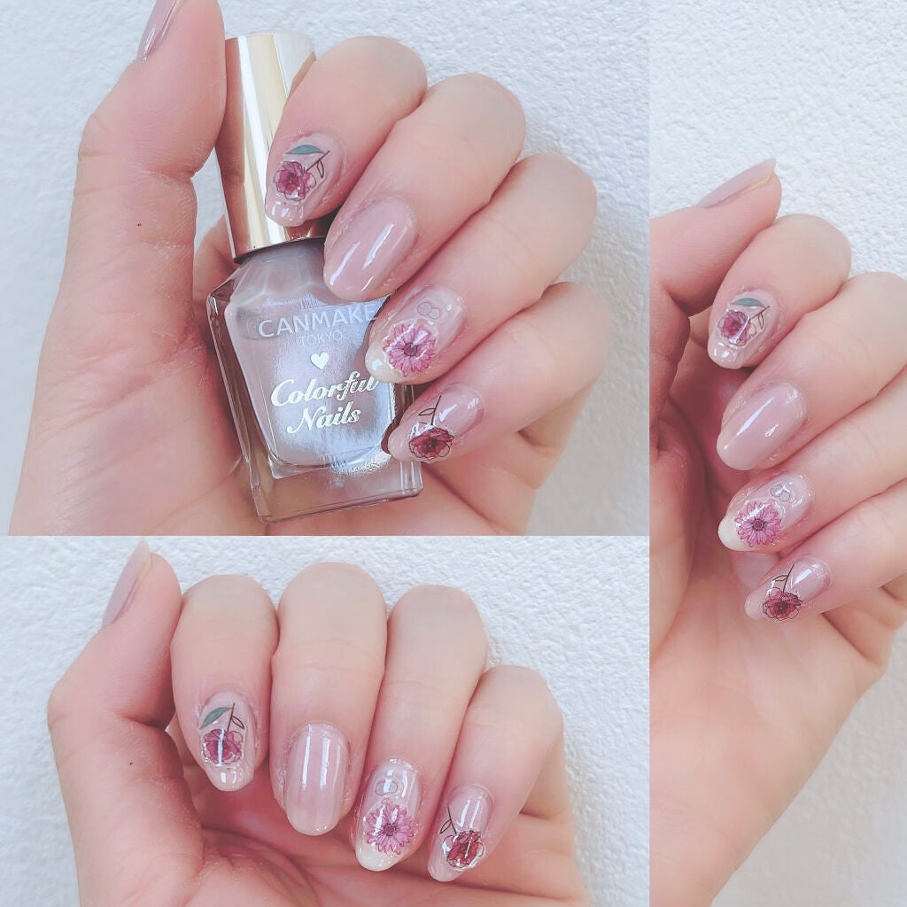カラフルネイルズ/キャンメイク/マニキュアを使ったクチコミ(2枚目)