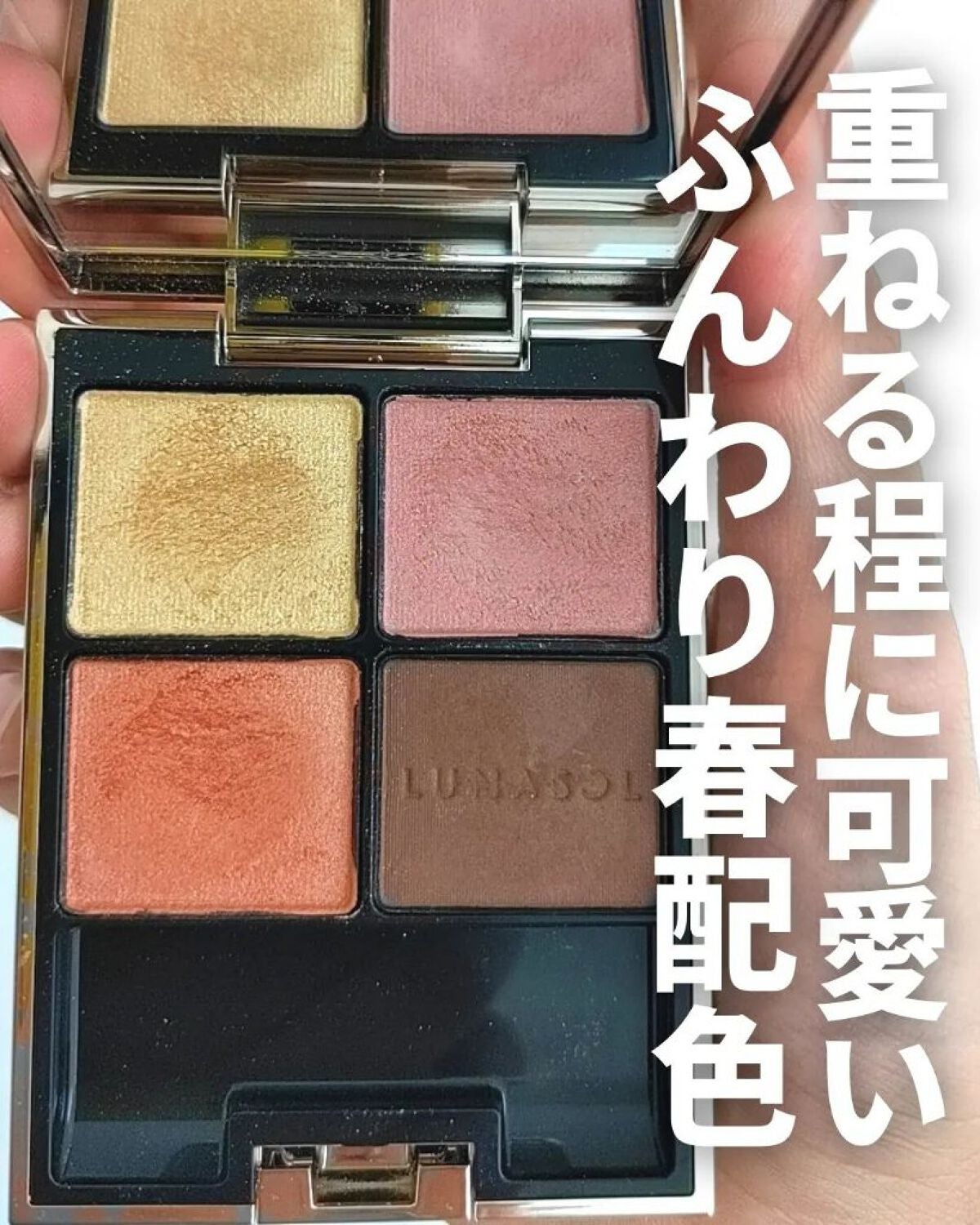 アイカラーレーション/LUNASOL/アイシャドウパレットを使ったクチコミ(2枚目)