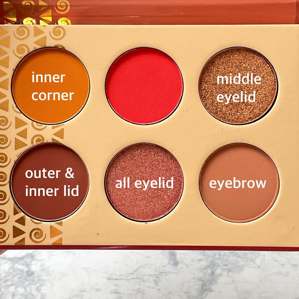 Bronzed Rustic Eyeshadow Palette/Juvia's Place/アイシャドウパレットを使ったクチコミ（2枚目）