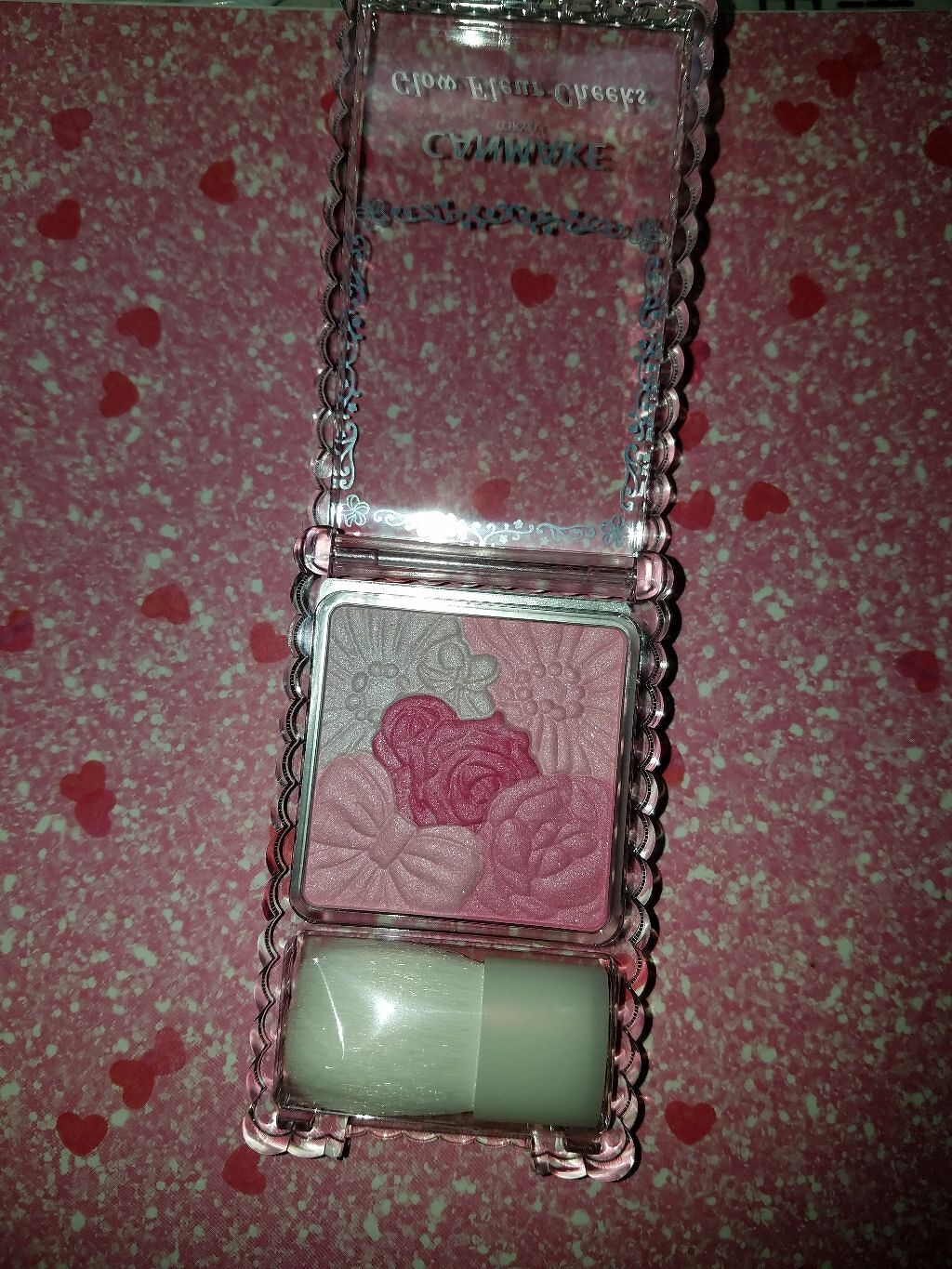 グロウフルールチークス/キャンメイク/パウダーチークを使ったクチコミ(2枚目)