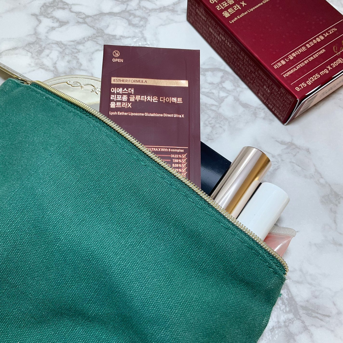 ヨエスターGLTダイレクトウルトラX/ESTHER FORMULA/美容サプリメントを使ったクチコミ(5枚目)