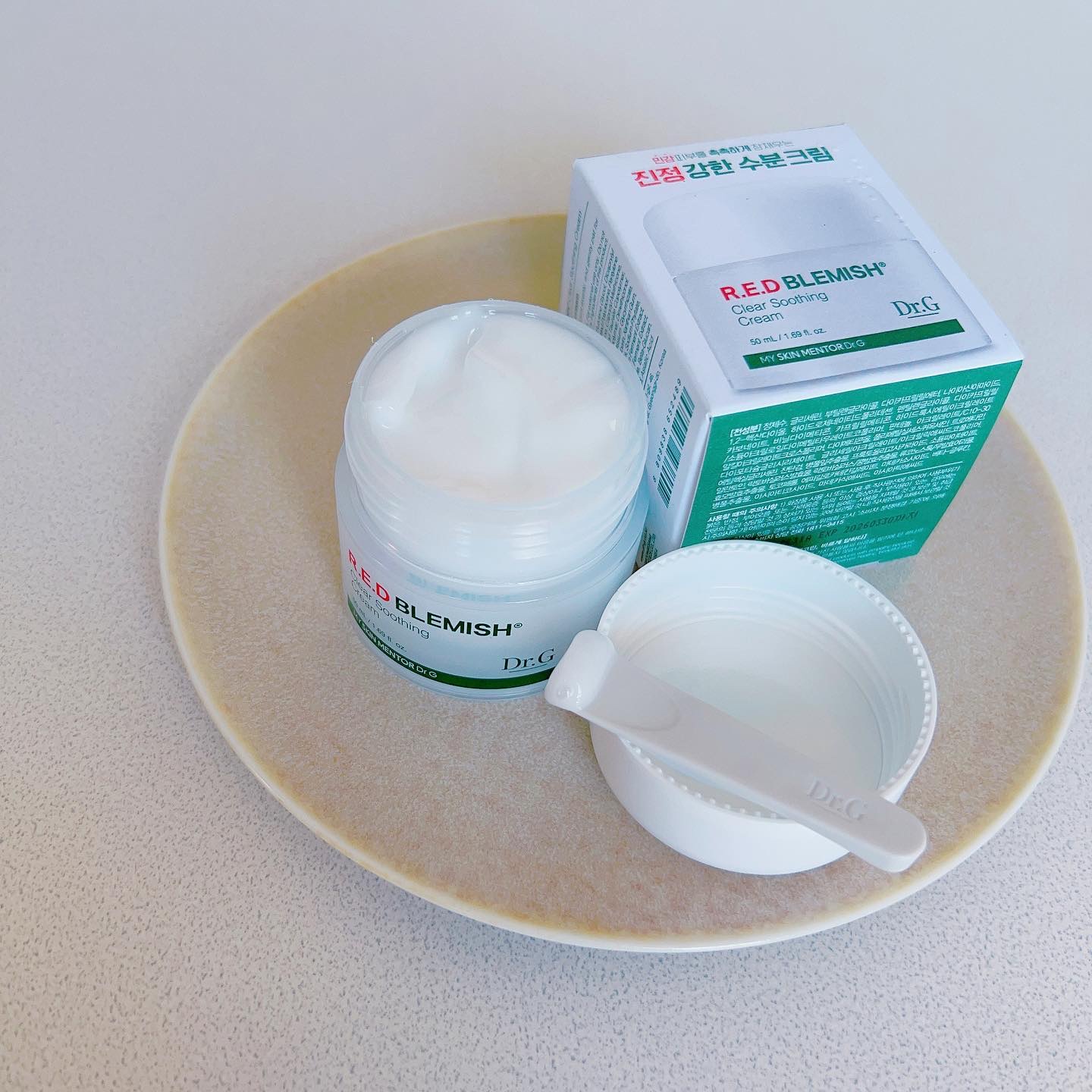 グリーンマイルドアップサンプラス/Dr.G/日焼け止めクリームを使ったクチコミ（3枚目）