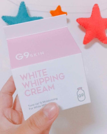 WHITE WHIPPING CREAM(ウユクリーム)/G9SKIN/化粧下地を使ったクチコミ（1枚目）