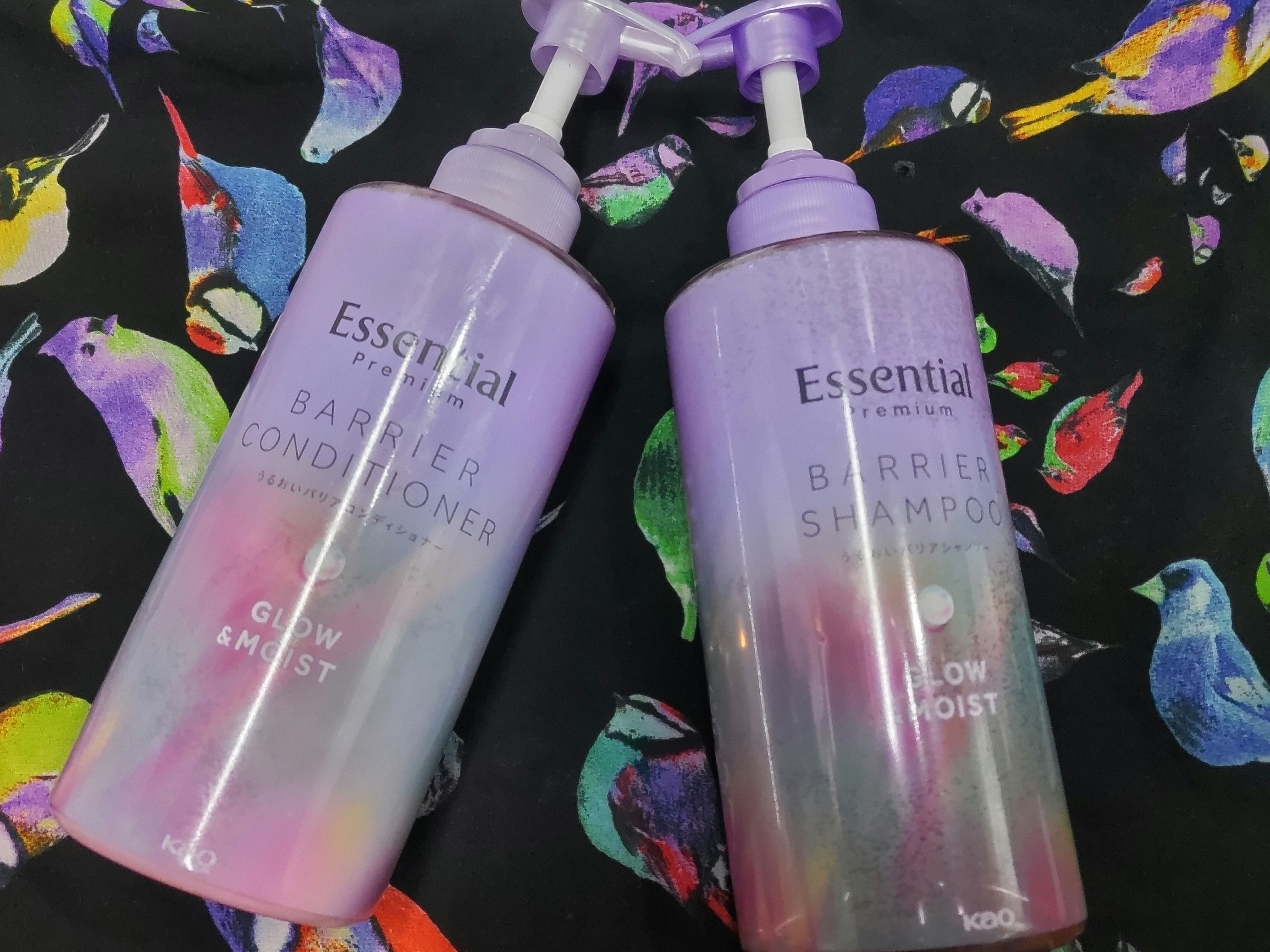 エッセンシャルプレミアム バリアシャンプー・コンディショナー シルキー＆スムース/エッセンシャル/市販シャンプーを使ったクチコミ（3枚目）