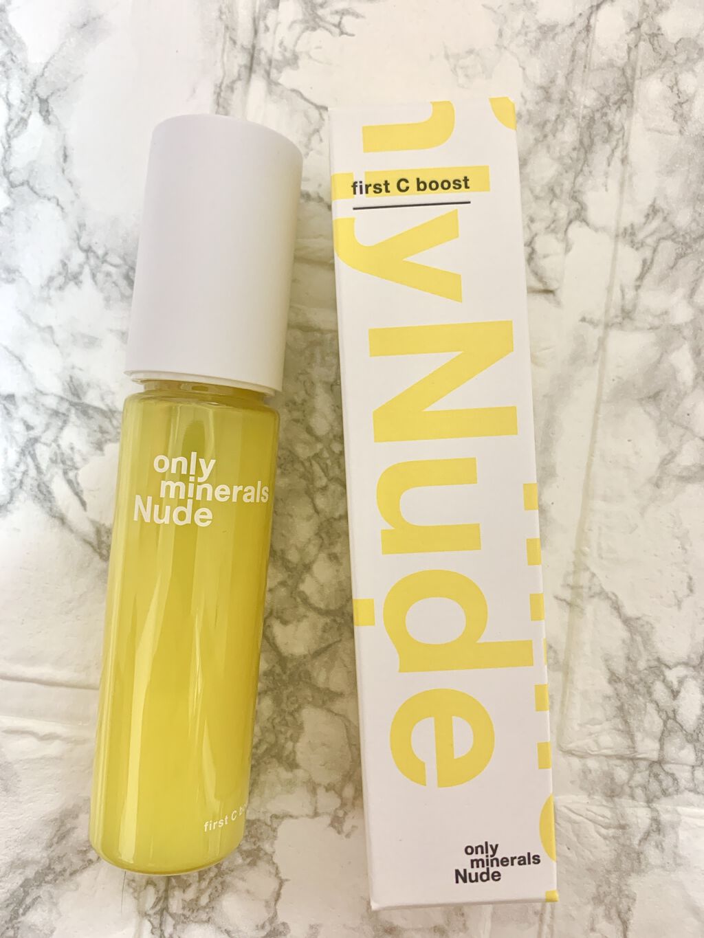 Nude ファーストCブースト/ONLY MINERALS/美容液を使ったクチコミ（1枚目）