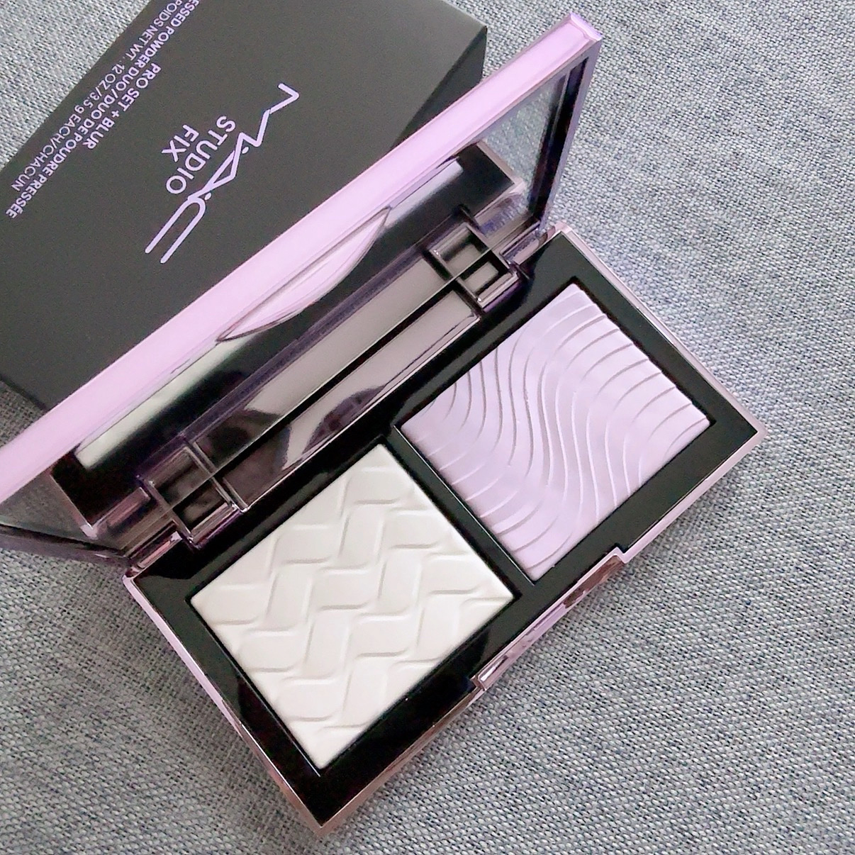 スタジオ フィックス プロ セット ブラー プレスト パウダー デュオ/M・A・C/プレストパウダーを使ったクチコミ（1枚目）