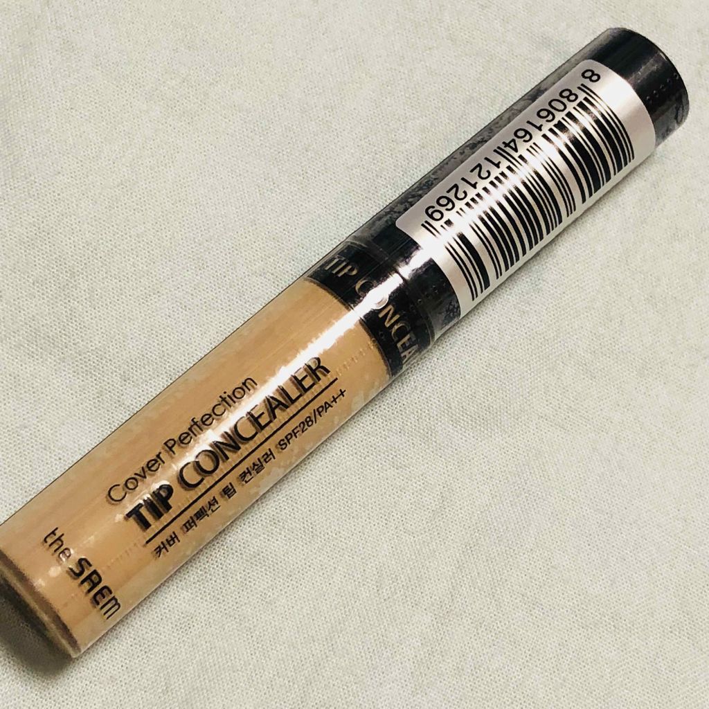 カバーパーフェクション チップコンシーラー/the SAEM/リキッドコンシーラーを使ったクチコミ（1枚目）
