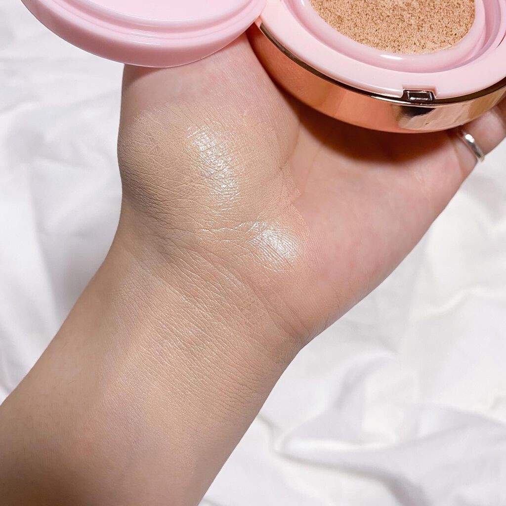 ピンクティーツリーカバークッション/APLIN/クッションファンデーションを使ったクチコミ(3枚目)