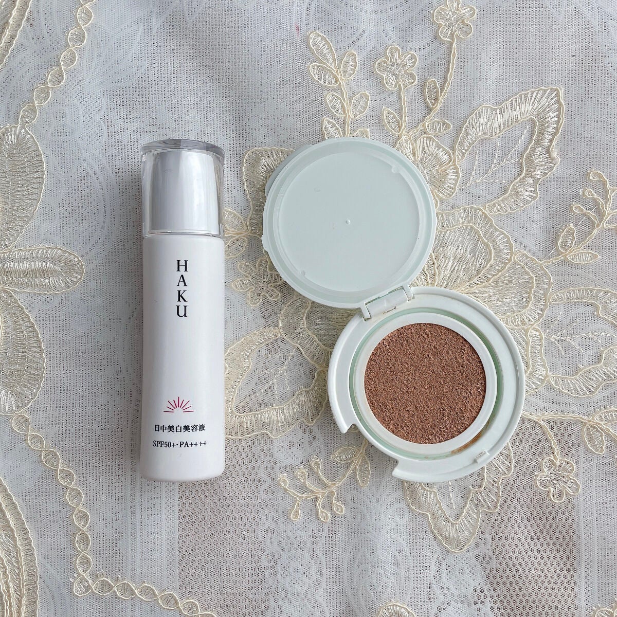 ボタニック サイエンス 薬用 美容液クッションコンパクト/HAKU/クッションファンデーションを使ったクチコミ(1枚目)