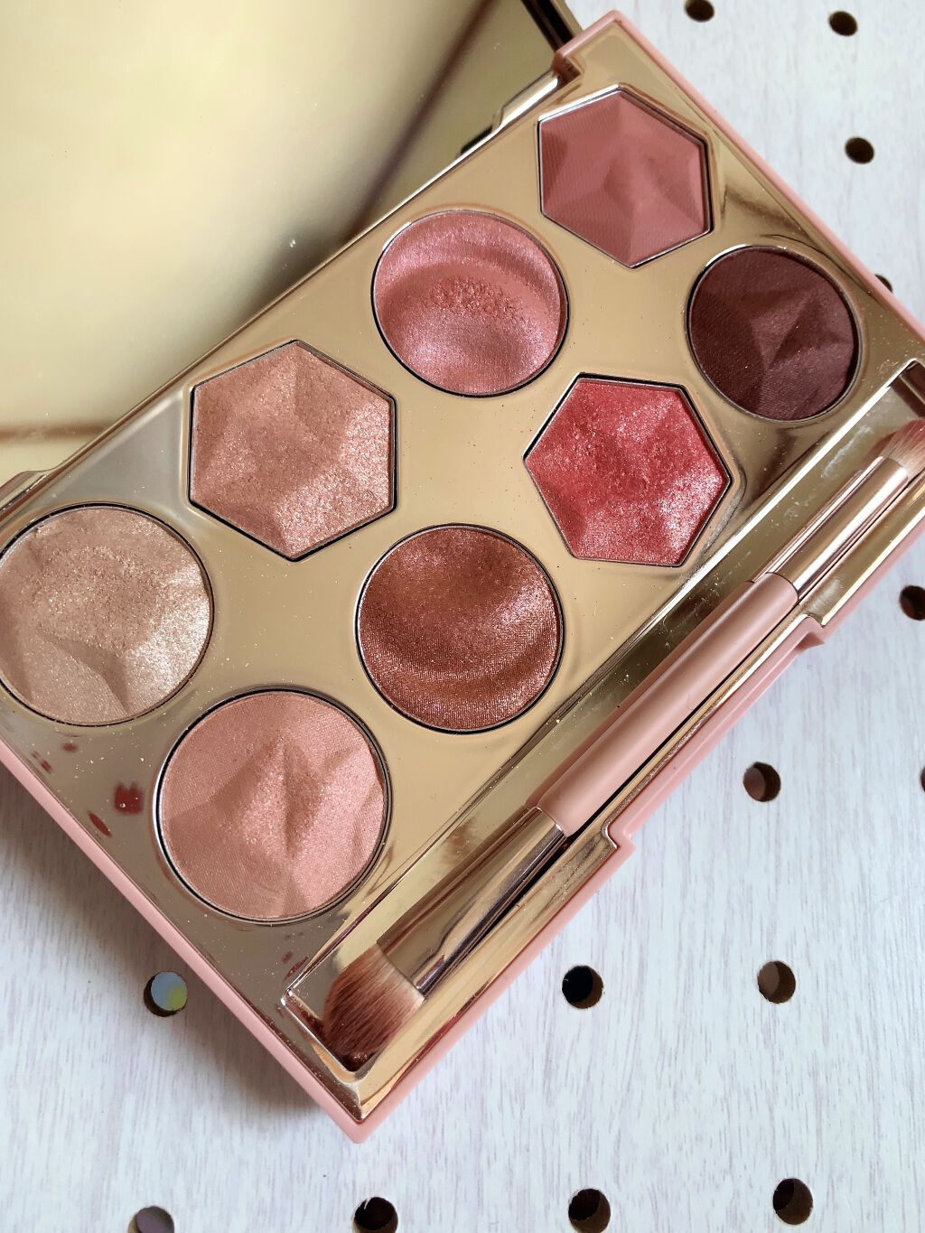 プリズム エアー アイ パレット/CLIO/アイシャドウパレットを使ったクチコミ（3枚目）