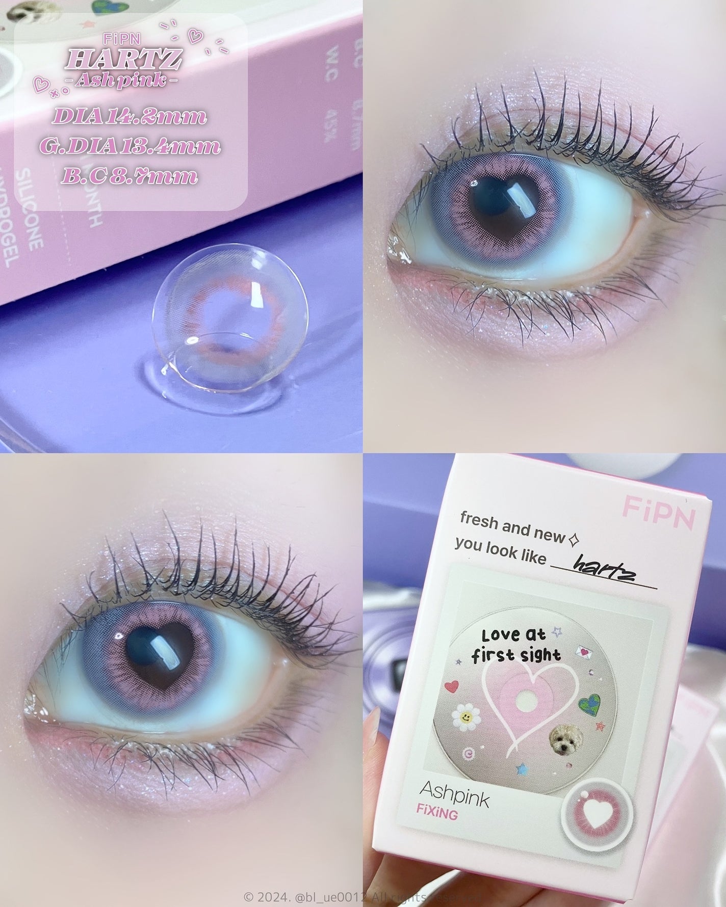 HARTZ FIXING 1Month/myfipn/1ヶ月(1MONTH)カラコンを使ったクチコミ(5枚目)