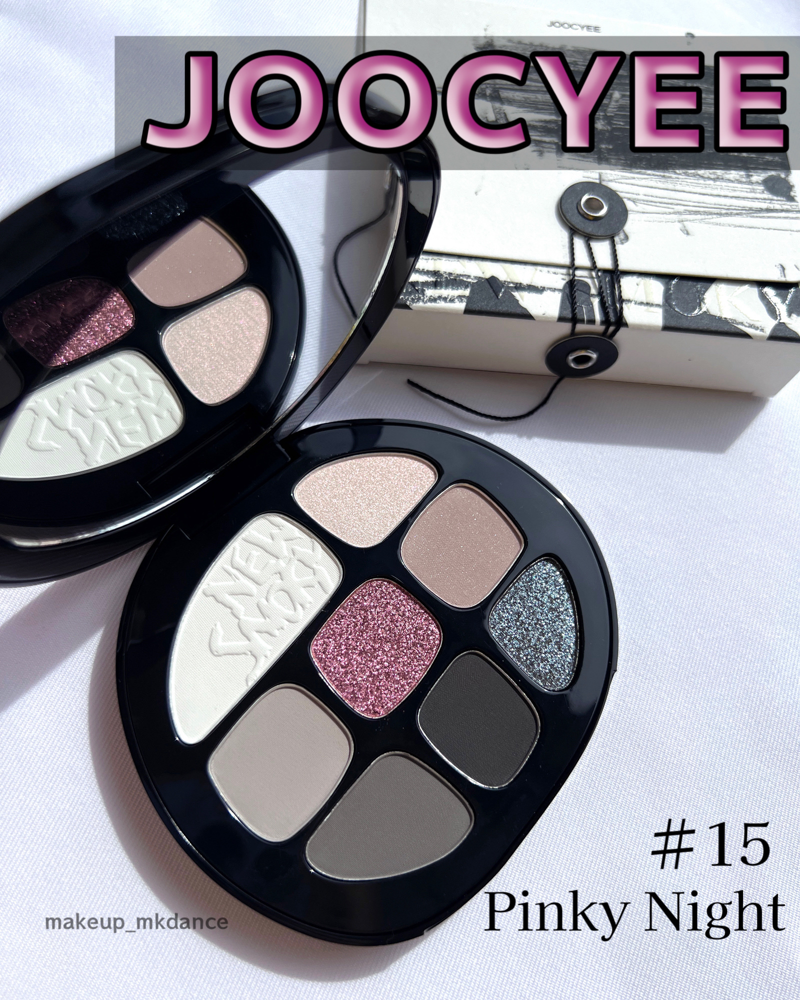 マルチパレット/Joocyee/アイシャドウパレットを使ったクチコミ（1枚目）