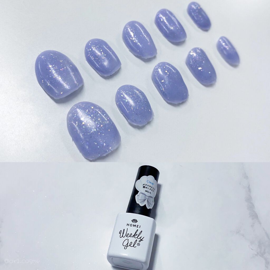 ウィークリージェル/HOMEI/ジェルネイルを使ったクチコミ（2枚目）