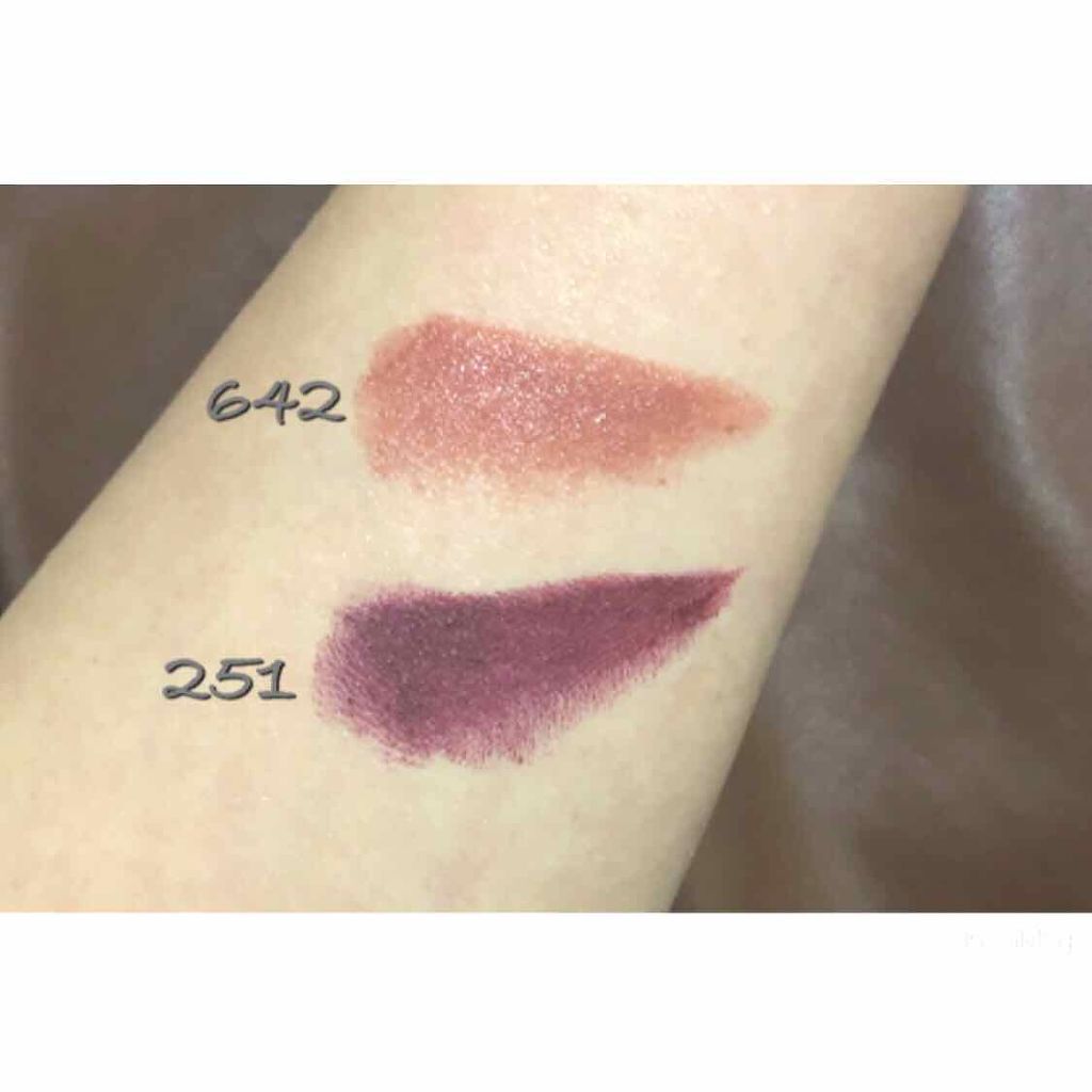 リュクスレザーコレクション/ロレアル パリ/口紅を使ったクチコミ(3枚目)