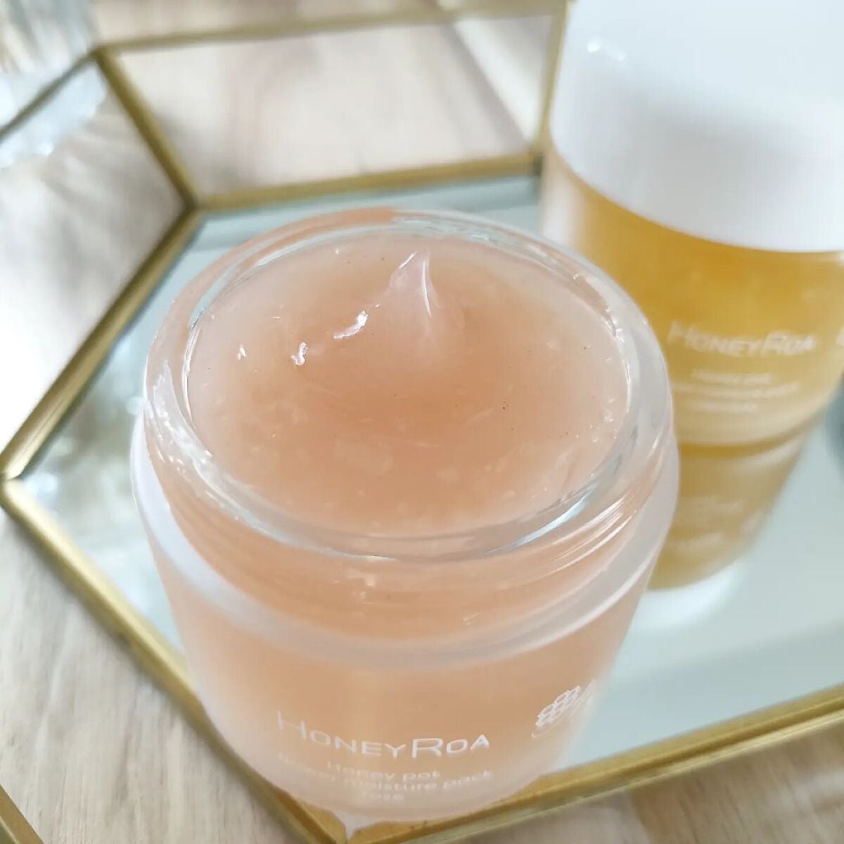 ハニーポット フラワーモイスチャーパック トウキンセンカ/ROAlív/シートマスク・パックを使ったクチコミ(4枚目)