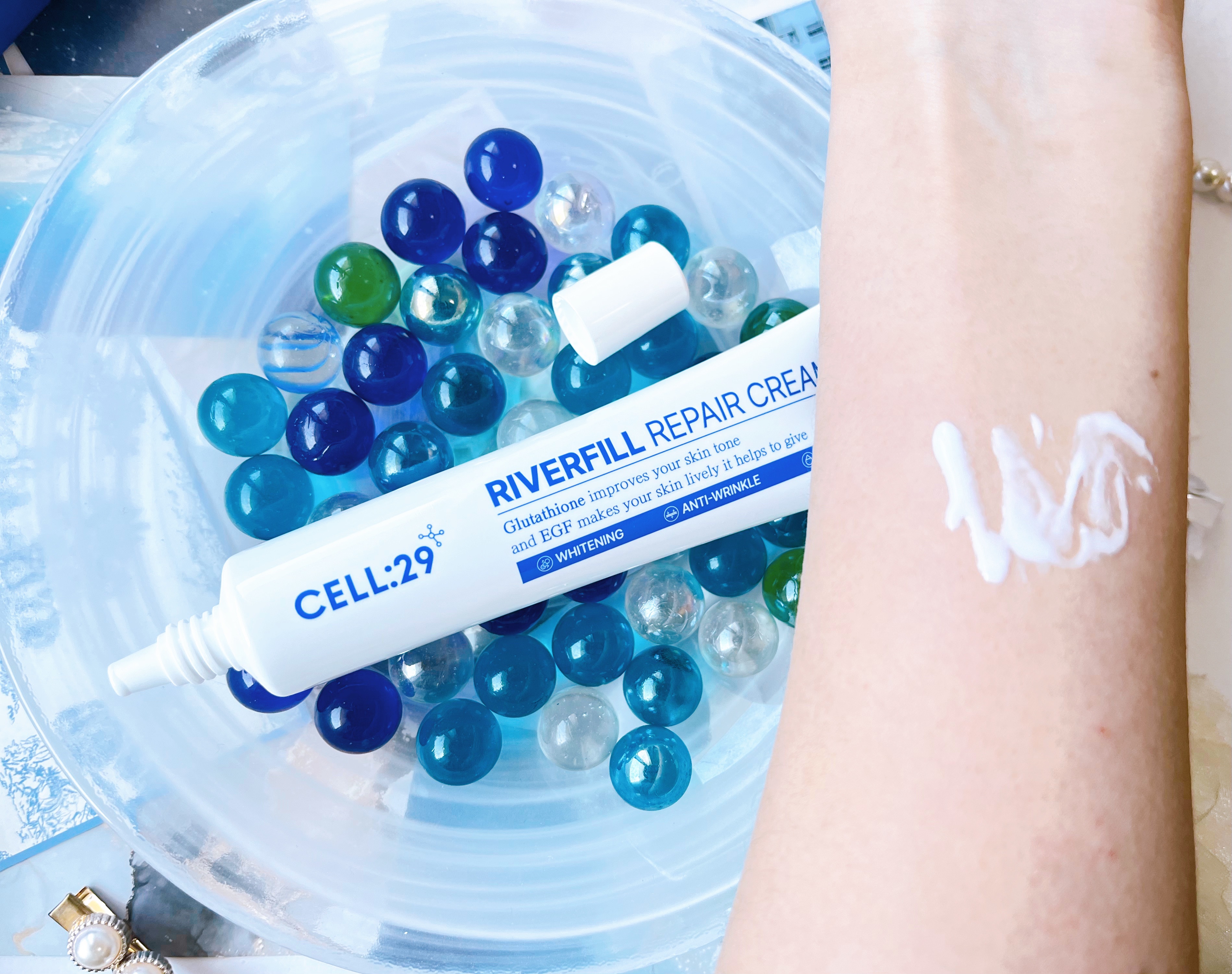 ALL EGF アズレン シミクリーム /CELL:29/フェイスクリームを使ったクチコミ（2枚目）