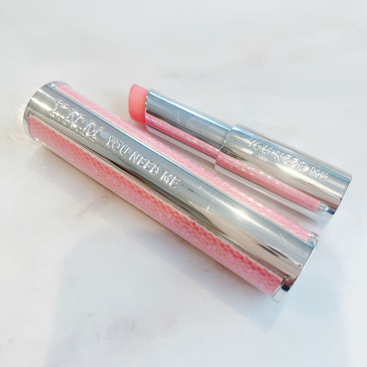 YNM キャンディーハニーリップバーム PK001 ライトピンク(LIGHT PINK)/YNM/リップバームを使ったクチコミ（1枚目）