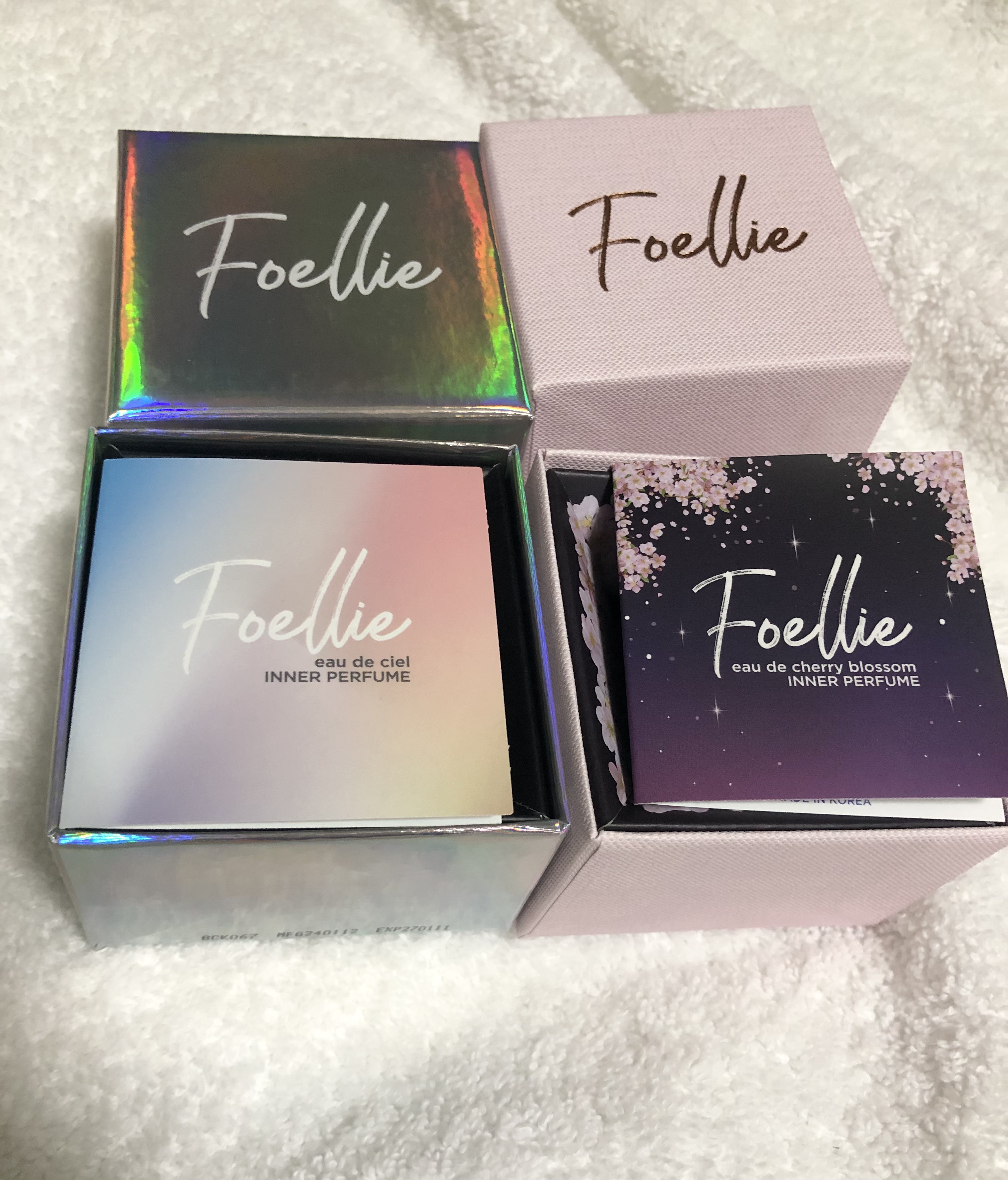 フォエリー インナーパフューム チェリーブロッサムの香り/Foellie/香水(レディース)を使ったクチコミ（2枚目）