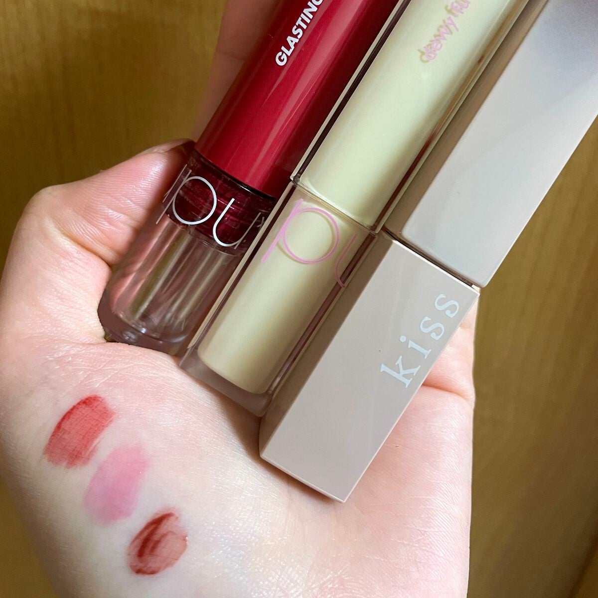 グラスティングウォーターティント/rom&nd/リップティントを使ったクチコミ(1枚目)