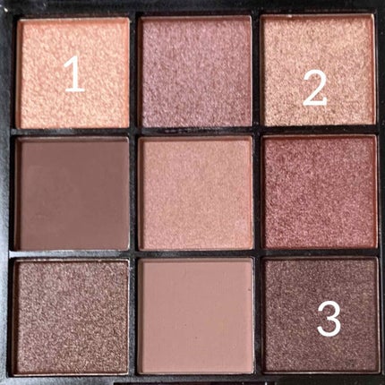 UR GLAM BLOOMING EYE COLOR PALETTE/U R GLAM/アイシャドウパレットを使ったクチコミ(2枚目)