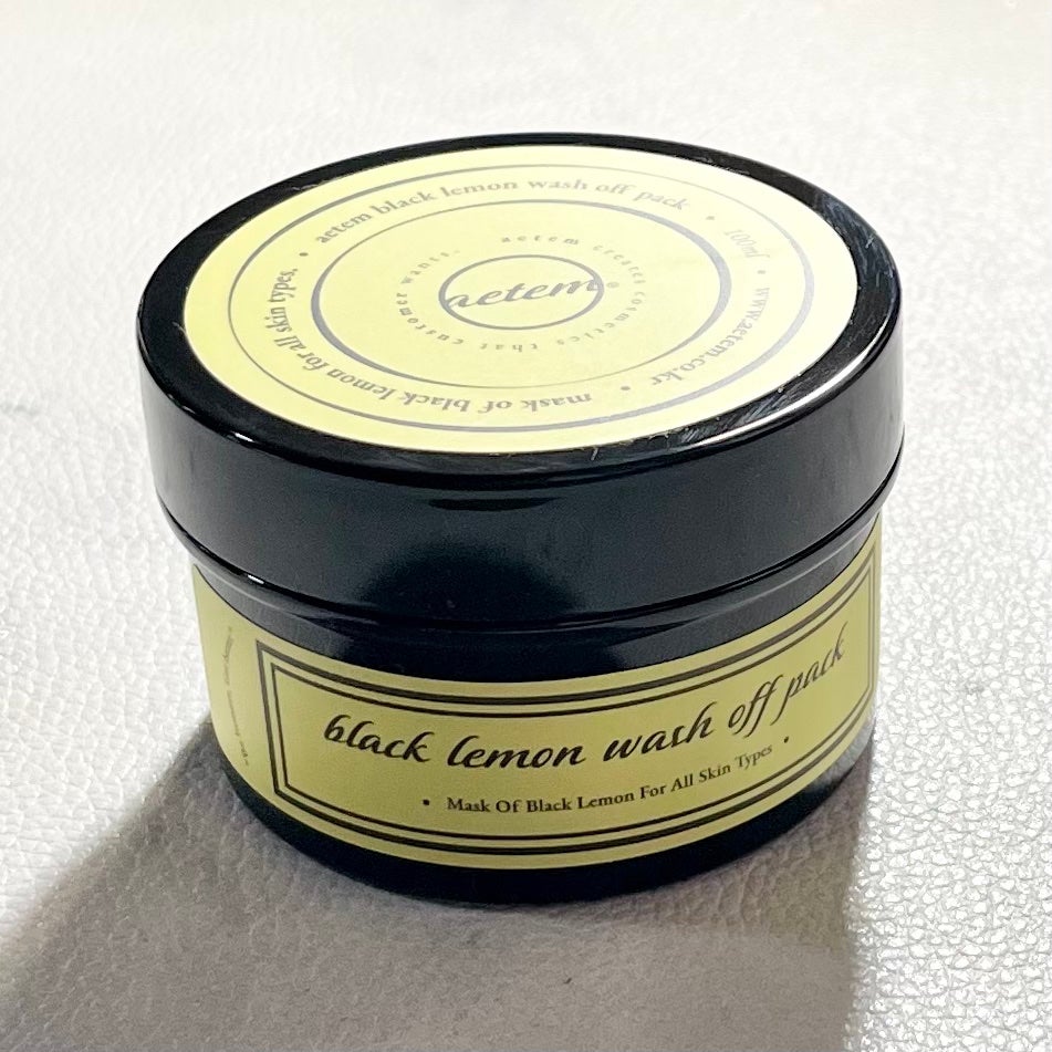 black lemon wash off pack/Aetem /洗い流すパック・マスクを使ったクチコミ(3枚目)