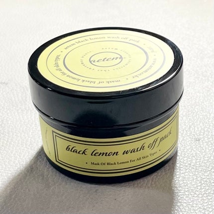 black lemon wash off pack/Aetem /洗い流すパック・マスクを使ったクチコミ(3枚目)