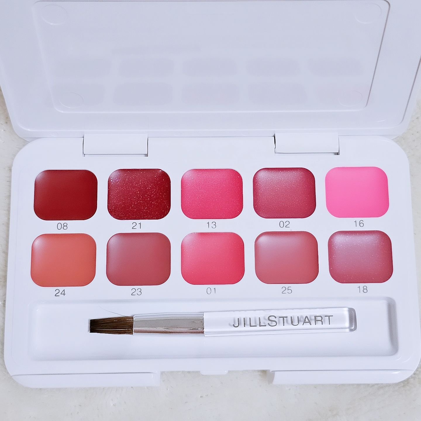 ジルスチュアート　リップブロッサム グロウ/JILL STUART/口紅を使ったクチコミ（3枚目）