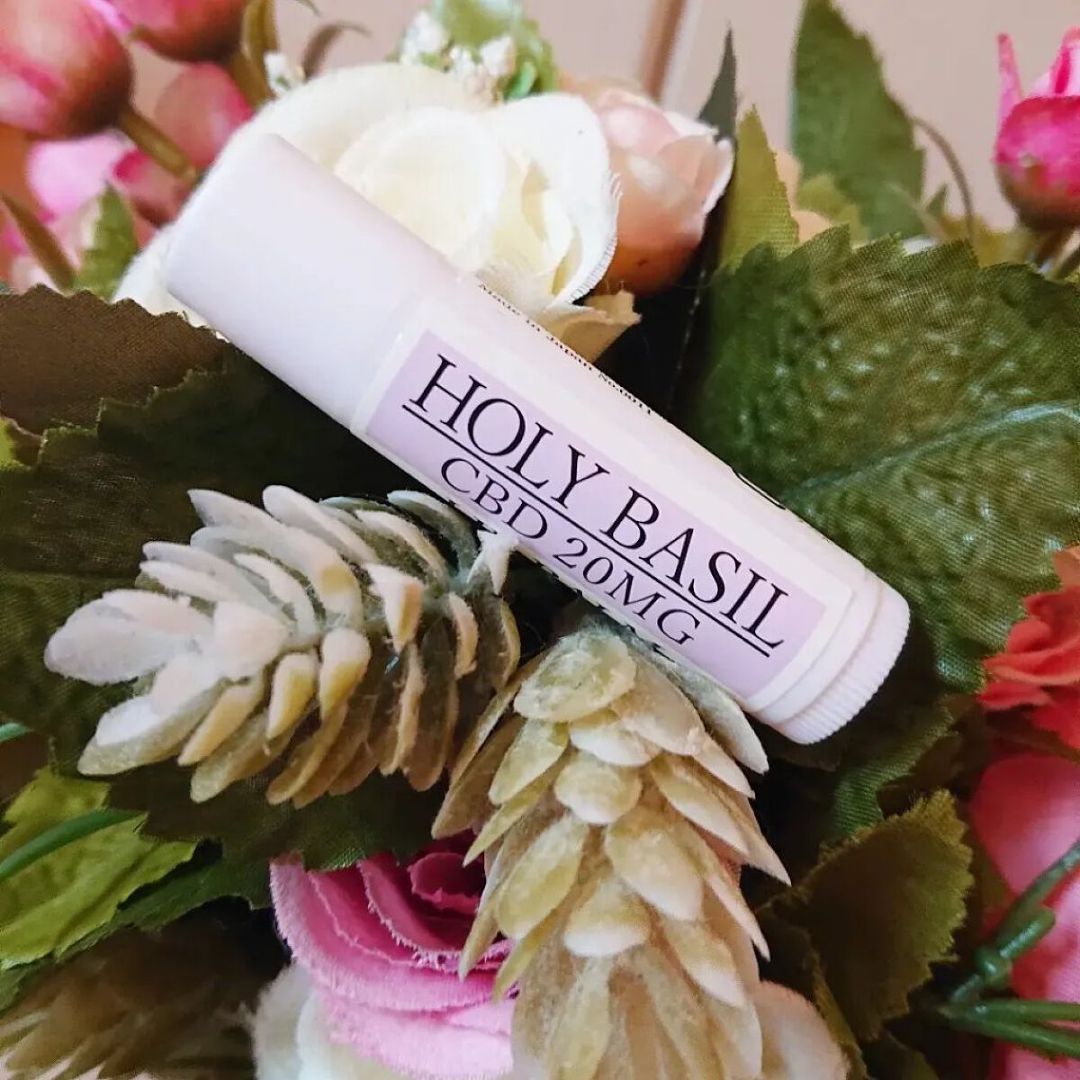 トゥルシー(ホーリバジル)×CBD20MG   リップクリーム/トゥルシーの森/リップクリームを使ったクチコミ（3枚目）