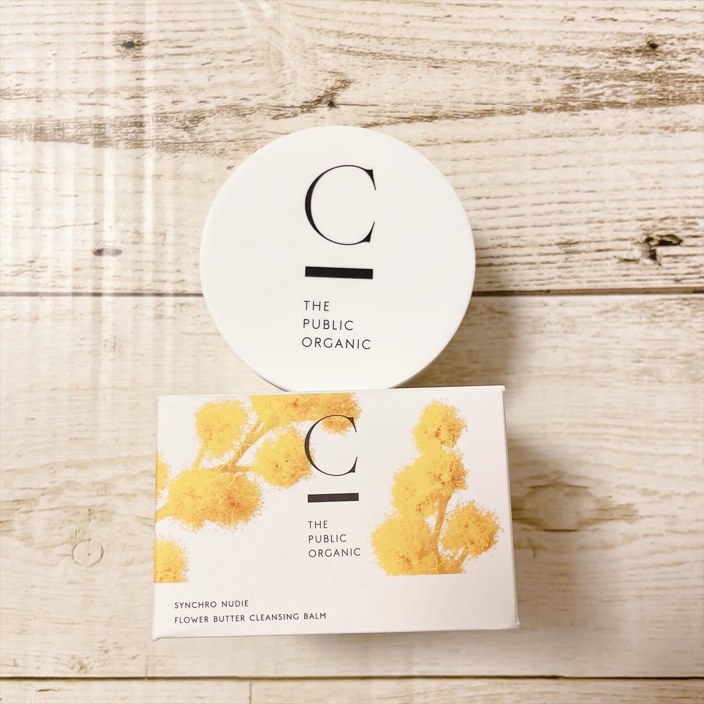 シンクロヌーディー フラワーバタークレンジングバーム/C THE PUBLIC ORGANIC/クレンジングバームを使ったクチコミ(1枚目)