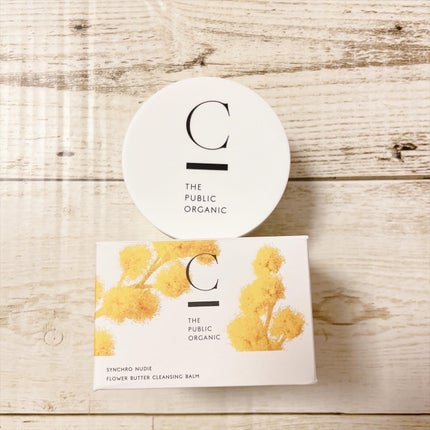 シンクロヌーディー フラワーバタークレンジングバーム/C THE PUBLIC ORGANIC/クレンジングバームを使ったクチコミ(1枚目)