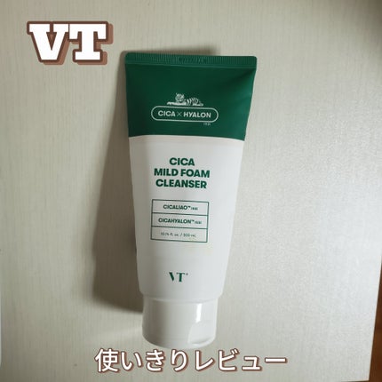 CICA マイルドフォームクレンザー/VT/洗顔フォームを使ったクチコミ(1枚目)
