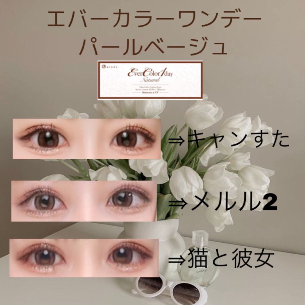 エバーカラーワンデー ナチュラル/エバーカラー/ワンデー（１DAY）カラコンを使ったクチコミ（2枚目）
