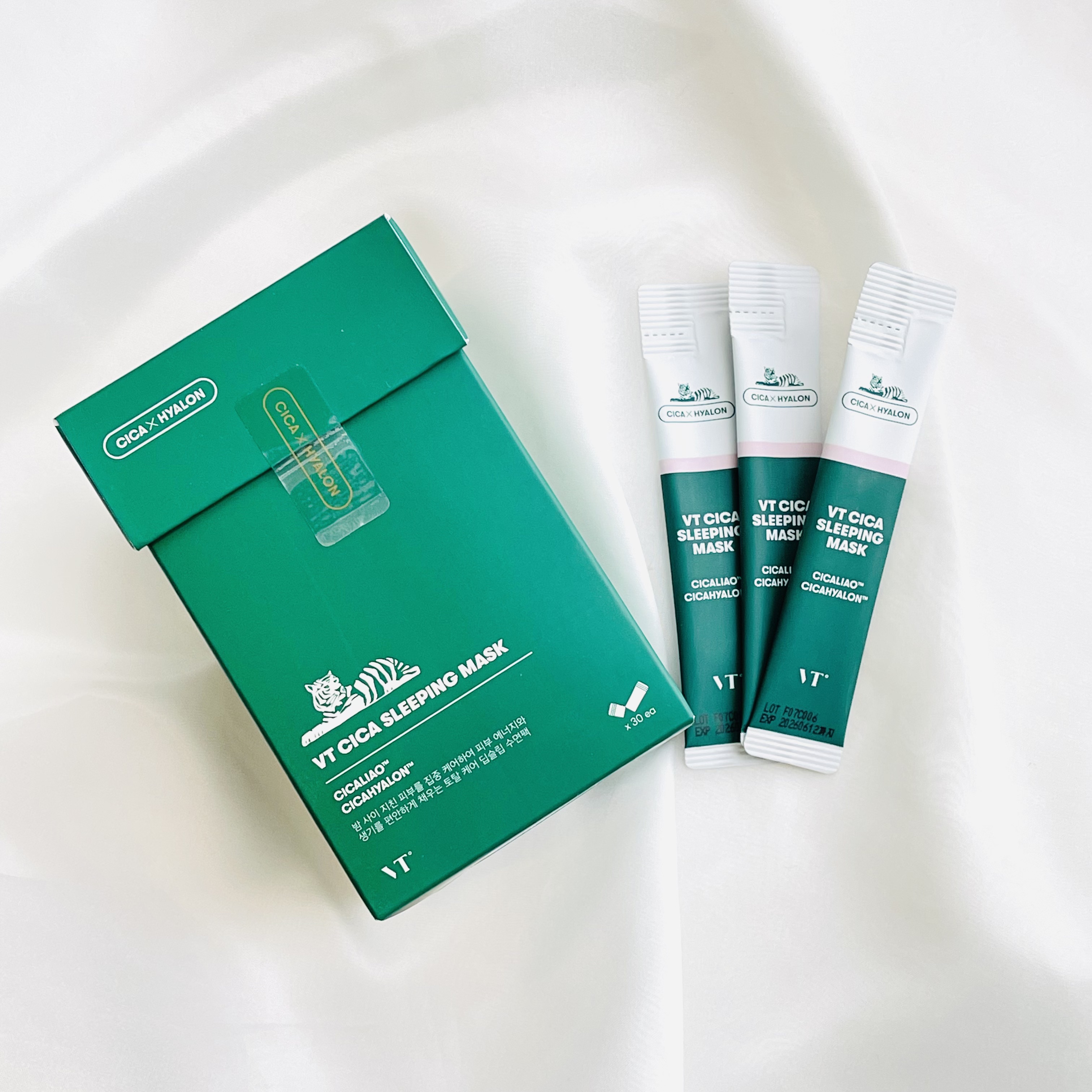 CICA スリーピングマスク/VT/シートマスク・パックを使ったクチコミ（1枚目）