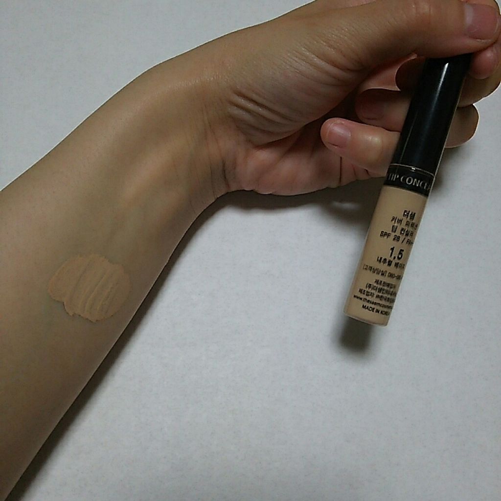 カバーパーフェクション チップコンシーラー/the SAEM/リキッドコンシーラーを使ったクチコミ(1枚目)