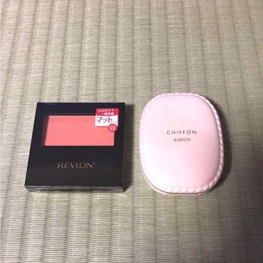 マット パウダー ブラッシュ/REVLON/パウダーチークを使ったクチコミ（2枚目）