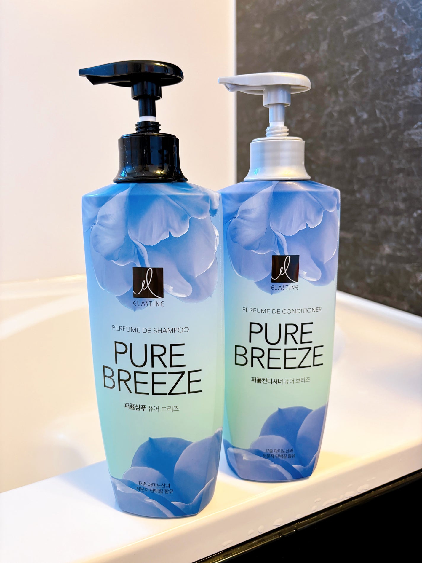 パフュームシャンプー&コンディショナー/エラスチン/シャンプー・コンディショナーを使ったクチコミ(1枚目)