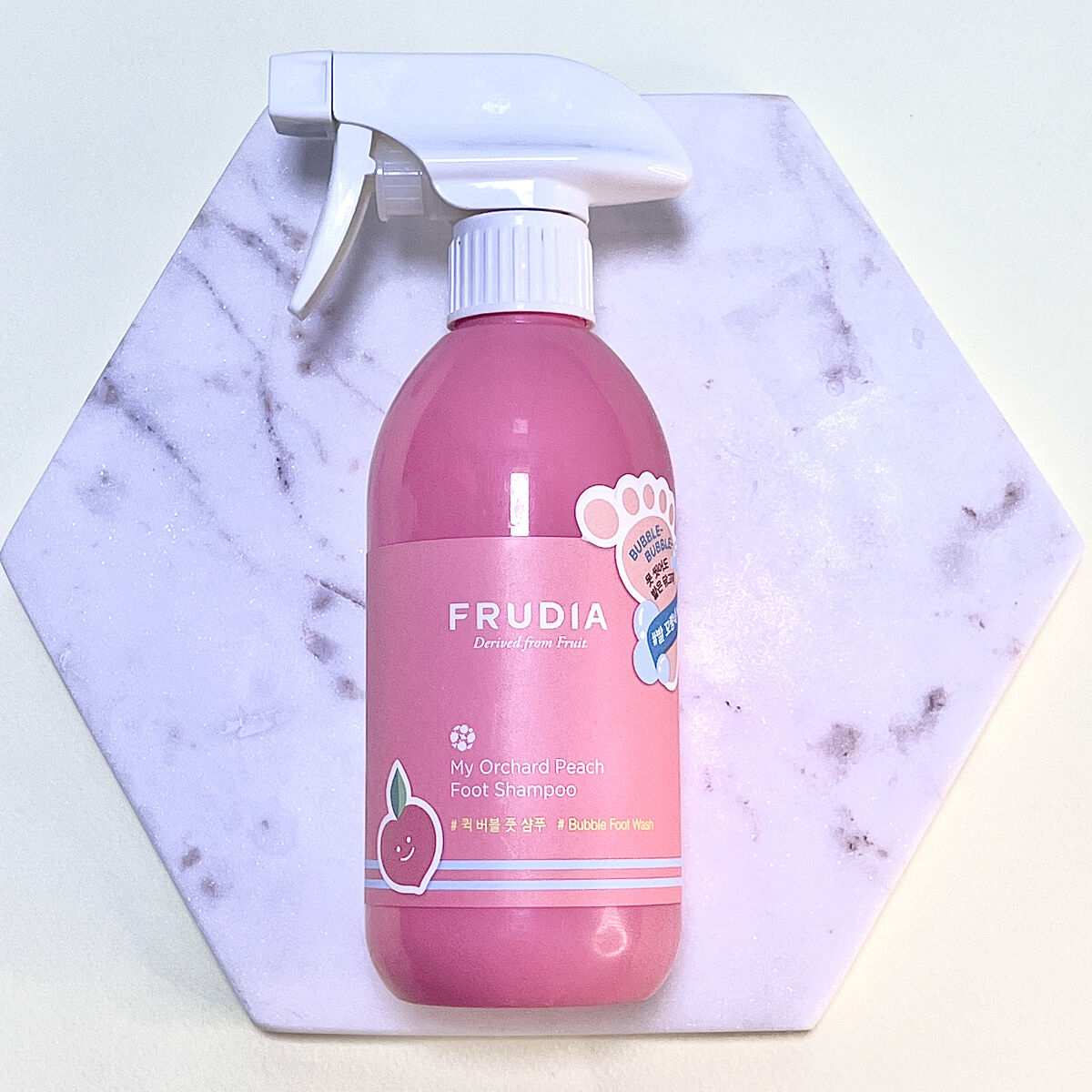 マイ オーチャード ピーチ フット シャンプー/FRUDIA/レッグ・フットケアを使ったクチコミ（1枚目）