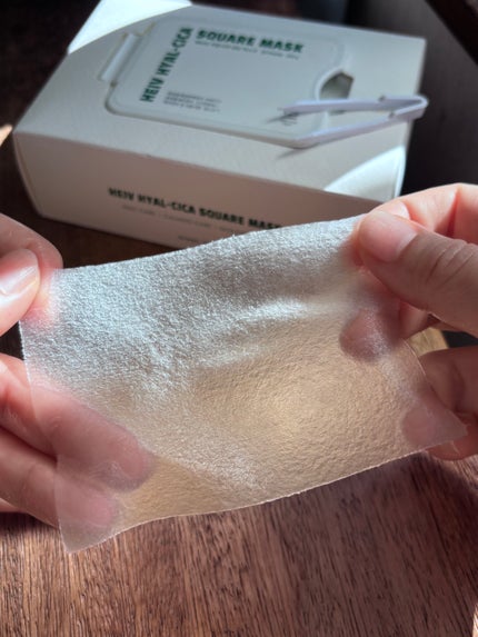 ヒアルシカ スクエアマスク/HEIV/シートマスク・パックを使ったクチコミ(7枚目)