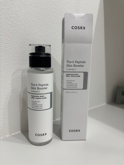 まる☆COSRX 6 ペプチドブースター 150mL 2本セット+トナー 試してみた】COSRX RXザ・6ペプチドスキンブースターセラムの
