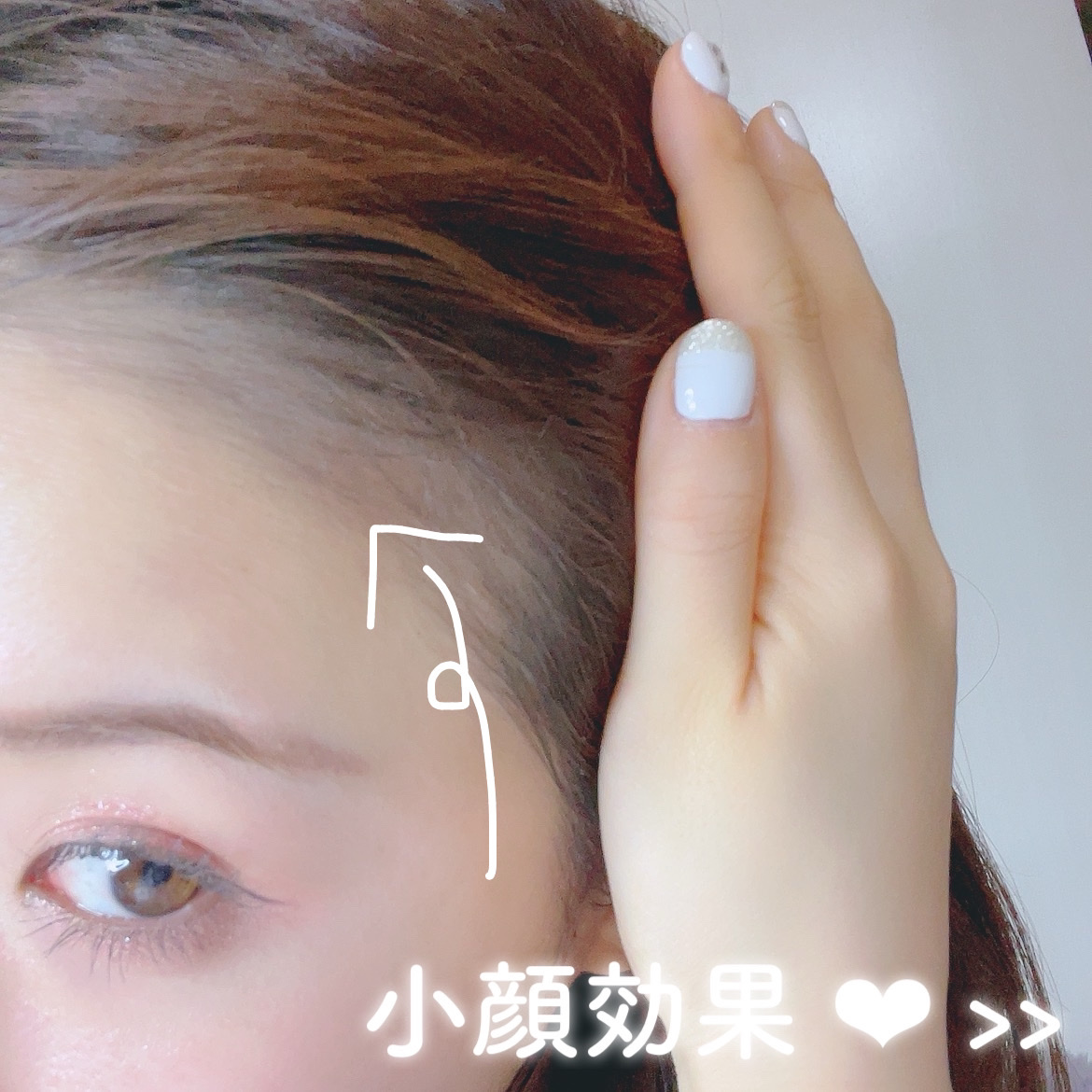 セルフアップヘアラインブラシ/jenny house/ヘアカラーを使ったクチコミ（3枚目）